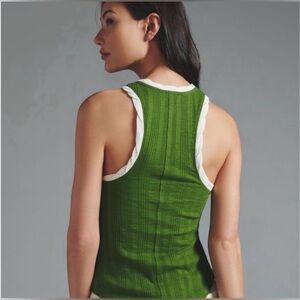 Pilcro by Anthropologie Green Tank Top/XL  Y2K SKU 15